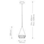 Висячая лампа Elstead Lighting ALM-DAPHNE-P-S-MB — изображение 18