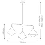 Висячая лампа Elstead Lighting ALM-REMYCK3-BK — изображение 25