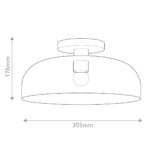 Висячая лампа Elstead Lighting ALM-SYLVIA-SF-BK-CL — изображение 23