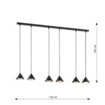 Висячая лампа Emibig Elite 6 Black (1330/6) — изображение 27