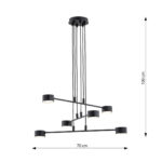 Висячая лампа Emibig Modus 6 Black (1339/6) — изображение 19