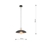 Висячая лампа Emibig Spirit 1 Black (1320/1) — изображение 23