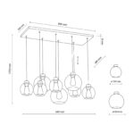 Висячая лампа TK Lighting Cubus 2834 — изображение 20