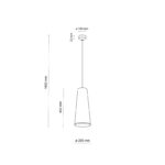 Висячая лампа TK Lighting Zing 10085 — изображение 17