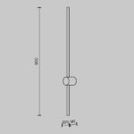 Настенная лампа Light stick Maytoni MOD237WL-L11BS3K — изображение 15