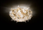 Итальянская потолочная лампа Slamp Veli Aurea Medium 53 см White Gold — изображение 28