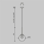 Висячая лампа Основная форма MOD521PL-01G3 Maytoni — изображение 27