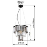 Висячая лампа Globo Lighting 15695H Naxis — изображение 12