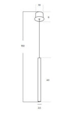 Современный фонарь Azzardo Ilios Lamp 1 Pendant GO AZ5742 — изображение 20