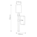 Настенная установка Elstead Lighting HK-MOORE-WB1-HB — изображение 17