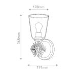 Элстед настенная установка Lighting STARING-1WB-DG-CLEAR — изображение 20