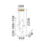Висячий корпус 317250 Ideal Lux — изображение 16