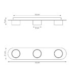 Emibig Diaz Plafon 3 Bl Wood (1438/3) — изображение 15