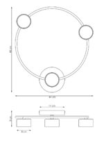 Plafon Emibig Lucio 3 Bl (1450/3) — изображение 17