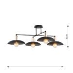 Emibig Spirit Plafon 4 Black (1320/4) — изображение 23