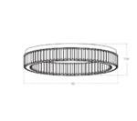 Plafon Spark Azzardo AZ5785 DIM CH 60 — изображение 20