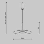 Висячая лампа El Maytoni MOD041EN-L15B3K1 — изображение 12