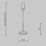 Висячая лампа El Maytoni MOD041EN-L15G3K — изображение 16