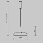 Висячая лампа Gerhard Maytoni MOD189EN-L12B3K1 30см — изображение 14