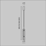 Висячая лампа Ordo Maytoni MOD272EN-L12CH3K1 — изображение 18