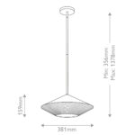 Zwis Elstead Lighting ALM-DAPHNE-P-L-MB — изображение 18