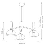 Zwis Elstead Lighting ALM-JUDE3-GD-CL — изображение 21