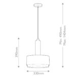 Zwis Elstead Lighting HK-CEDRIC-P-M-BR — изображение 19