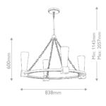 Zwis Elstead Lighting KRISTY4-DG-OPAL — изображение 22
