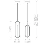 Zwis Eurofase Demark QN-DEMARK-1P-BK — изображение 13