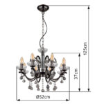 Zwis Globo Lighting Камила 64134-8 — изображение 12