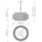 Chandelion Elstead Lighting QZ-TETON-5P-MBK — изображение 16