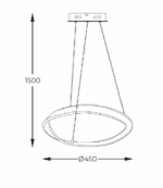 Chandelier Zuma Line MD9190-1S-3NT Жирона — изображение 13