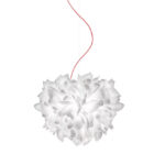 Итальянская люстра Slamp Veli Foliage с красным кабелем — изображение 10