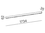 AQForm Ratter Points Led section 173cm Surface Mounting 40523-L930-WB-00-12 — изображение 2