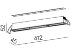 AQForm Rafter настенная шайба светодиодной отделки 41 LED корпус 37978-L930-R1-00-13 — изображение 7
