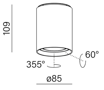 AQform Spot Vyro 47037-M930-WB-PH-13 белый