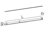 Aqform MIXLINE INV LED вход 30228-M930-W3-00-12 3000K 167см — изображение 5