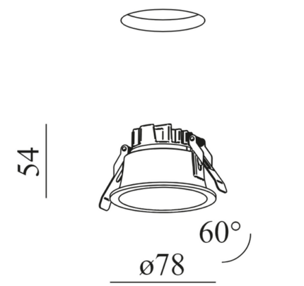 Aqform Hollow дренаж черный 38053-M930-W1-00-12 7,8 см