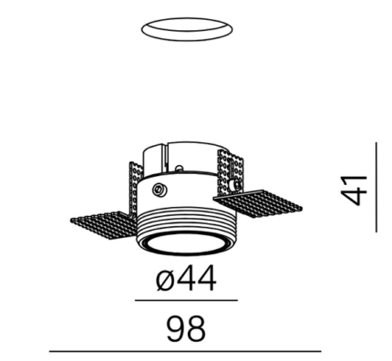 Aqform Putt дренаж черный 38014-M930-W1-00-12