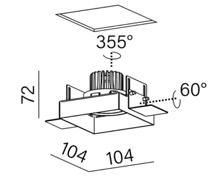 Aqform Empty Squares 37990-M930-W1-00-12