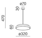 Aqform Zwis Blos раунд 59864-M930-D9-00-19 — изображение 6