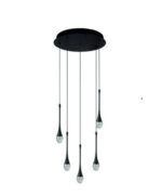 Azzardo Dalma 5 Modern Zwis Golden AZ6007