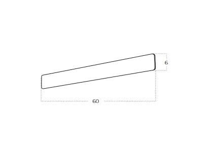 Azzardo Wall Lamp Poolto 60 CCT SWITCH WH AZ5890