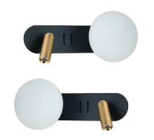 Azzardo Wall Lamp Tresimeno Wall BK AZ5641