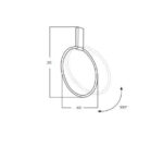 Azzardo Wall Lamp Vincent 40 GO AZ6202 — изображение 5