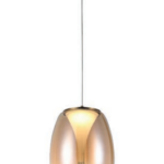 Azzardo Pamela 27 AZ6185 Amber Single Zwis