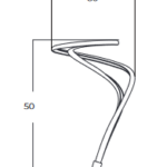 Azzardo Twist Table 3-Step DIMM GO AZ5736