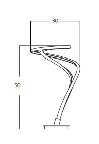 Azzardo Twist Table 3-Step DIMM GO AZ5736