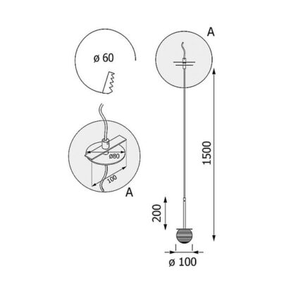 Клеони Клар 20 LA362/C1/B/192 Подвеска для строительства