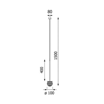 Cleoni Clar LA362/A5/G/196 Zwis 40